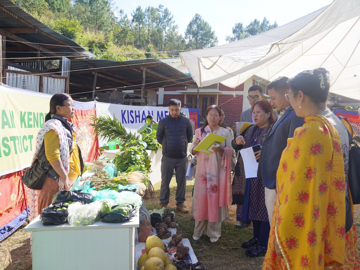 kvkchandel's tweet image. Inaugural programme of #KrishiSwarnaSamriddhi Week’ (KSSW) and #Technologyweek cum #KisanMela (9thto 13th December 2024) at KVK Chandel