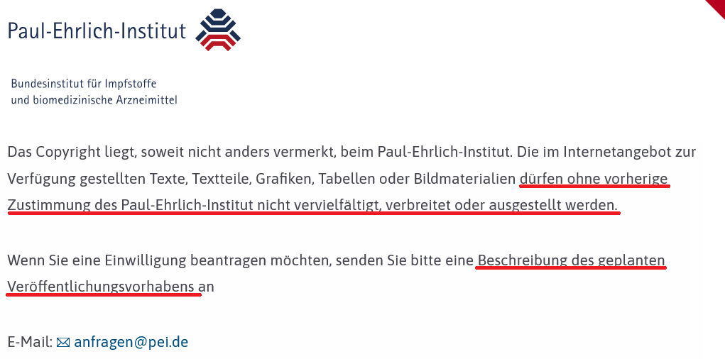 Stefan Homburg (@shomburg) on Twitter photo Vier Jahre nach Beginn des Impfexperiments stellt das <a href="/PEI_Germany/">Paul-Ehrlich-Institut</a> endlich Nebenwirkungen ins Netz, insgesamt knapp 1 Mio. Meldungen.
Vorsicht, Maulkorb: Die steuerfinanzierten Daten dürfen erst nach Genehmigung geteilt werden, Wahnsinn!
Hintergrund: Erst auf großen Druck Vier Jahre nach Beginn des Impfexperiments stellt das <a href="/PEI_Germany/">Paul-Ehrlich-Institut</a> endlich Nebenwirkungen ins Netz, insgesamt knapp 1 Mio. Meldungen.
Vorsicht, Maulkorb: Die steuerfinanzierten Daten dürfen erst nach Genehmigung geteilt werden, Wahnsinn!
Hintergrund: Erst auf großen Druck