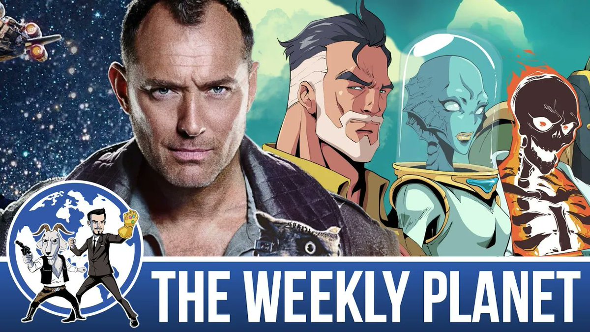 TheWeeklyPlanet's tweet photo. New podcast ep!

Join two rookies as they catch up with the latest pop culture news plus Creature Commandos and Star Wars: Skellington Crew #weeklyplanetpod

https://t.co/G58lZXEIaE https://t.co/UXdT5ulmCW