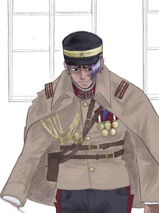 WIP背景塗って影塗ってできたら加工する 