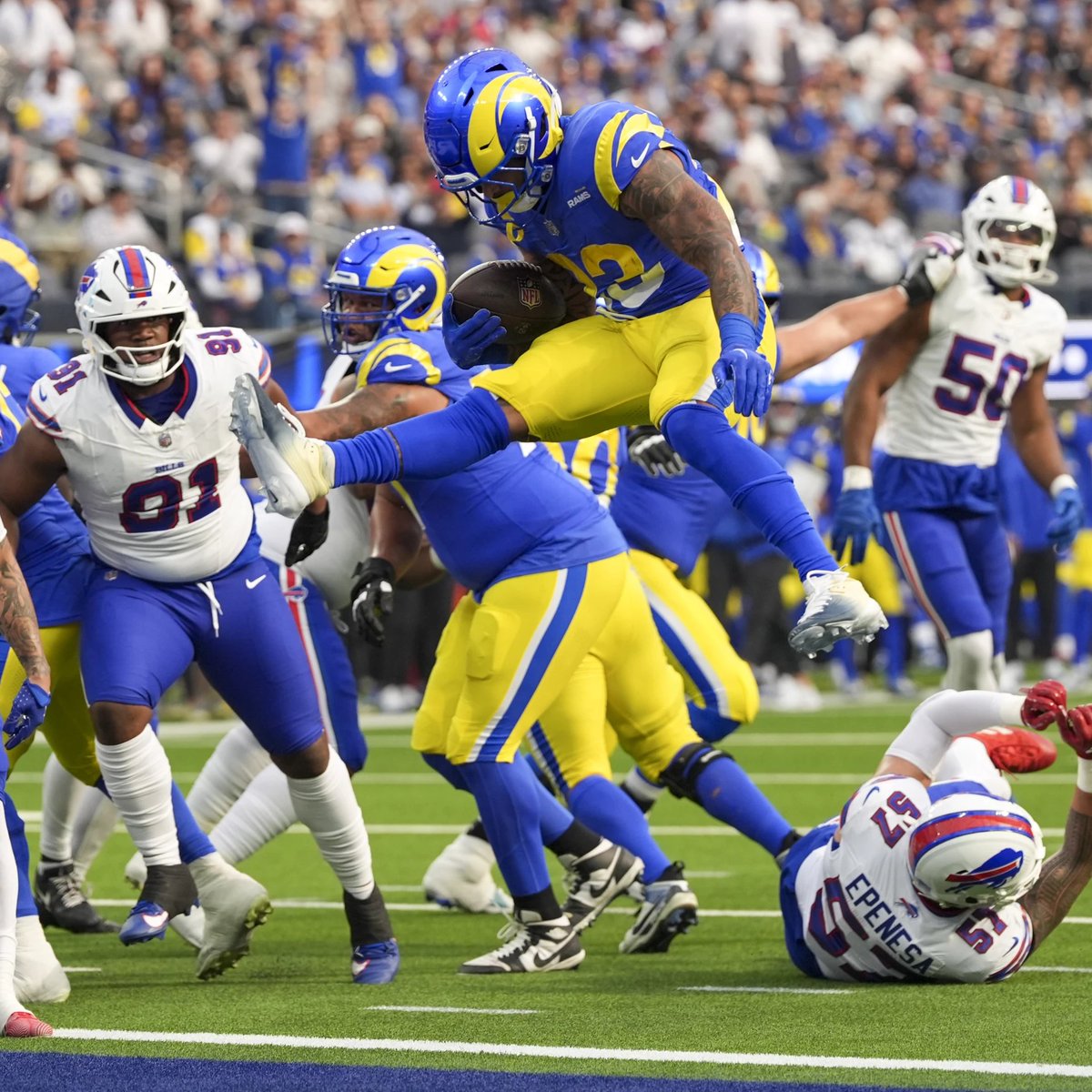Teams with at least six touchdowns and zero giveaways during a game were 245-0 in the Super Bowl era, including playoffs.

The Bills made it 245-1 last night. #BillsMafia