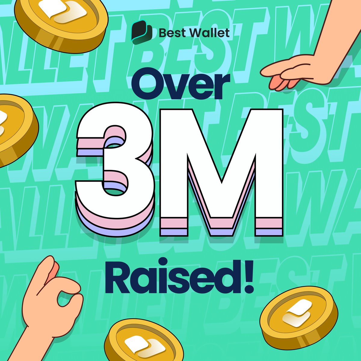 BestWalletHQ's tweet photo. 🔥 OVER $3M RAISED IN THE $BEST PRESALE! 🔥

The presale is on fire, and early movers are making their mark. Holding $BEST unlocks exclusive rewards and provides early access to the hottest new projects in the space!

Stages are selling out fast. Don’t get left behind! 🚀

Download now 📲 https://t.co/mEWw5XpkVL