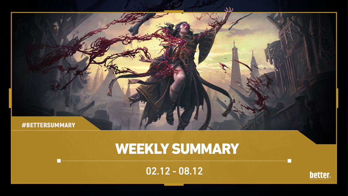 bettergamingpro's tweet photo. Last week might have been a little quiet, but that’s just how December rolls. Everyone’s starting to gear up for the holiday season! 🎄
Still, we’ve got plenty to share, so grab a cozy drink and dive into our festive #WeeklySummary! 🌟
#BetterSummary #GameDev https://t.co/7yucOWztWj