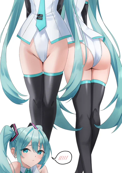 #いいミクの日ハイレグミクさん 