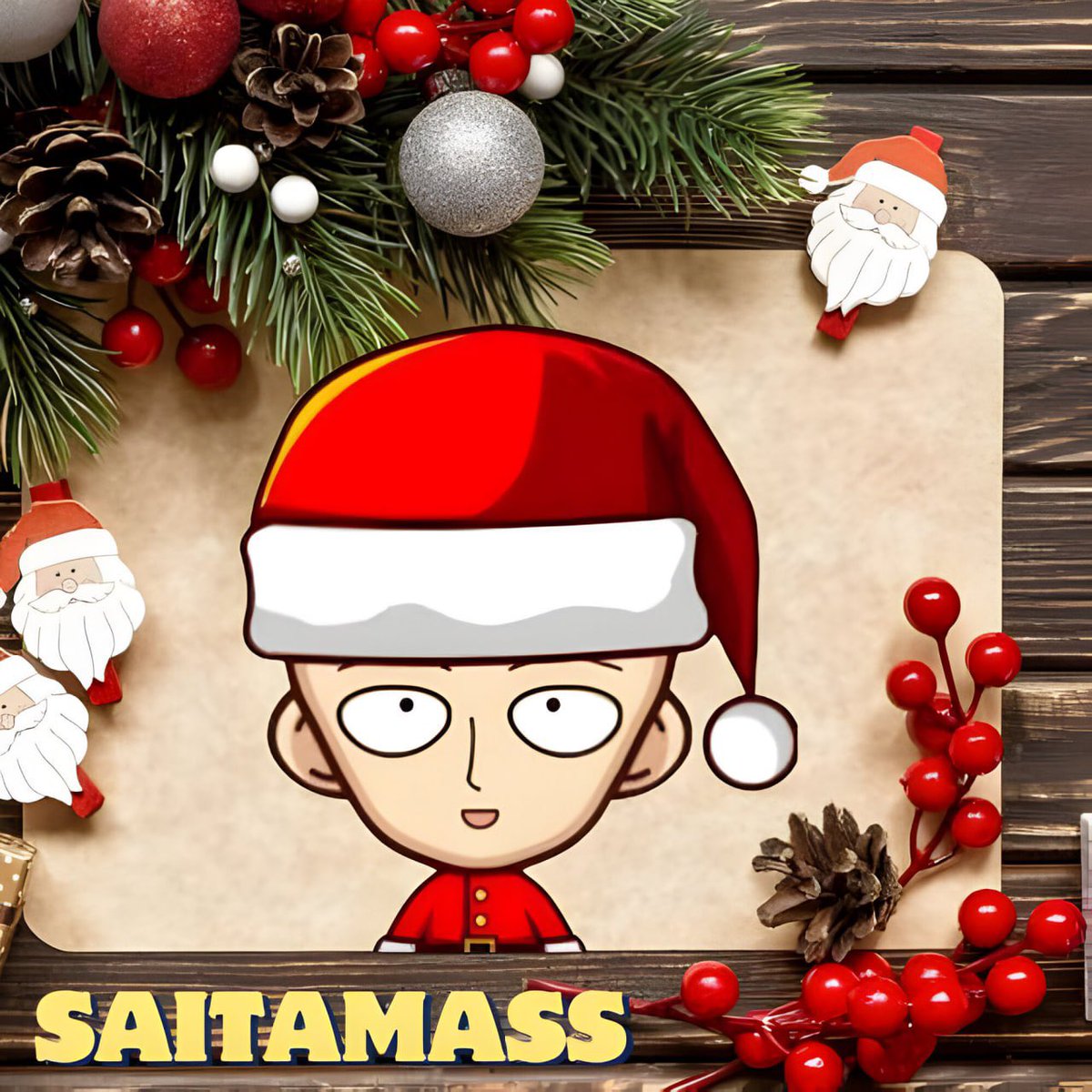 saitamassonsol's tweet photo. A gift card that you can send to your friends and family for Saitamass. https://t.co/H1JPilo9jm