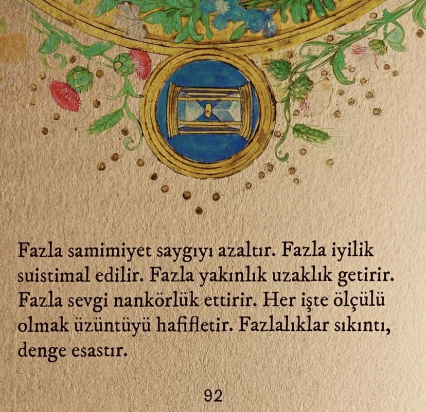 Denge esastır.