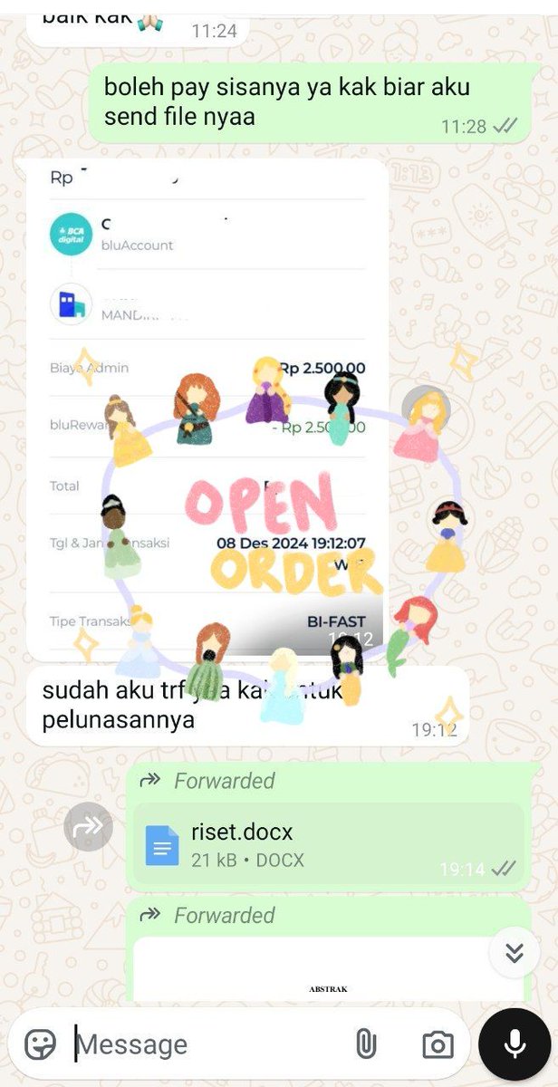 v. michelle OPEN JOKTUG SD-KULIAH tweet media