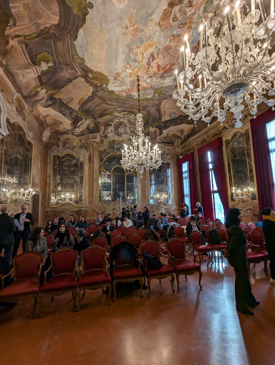 ASIACItalia's tweet photo. 🌟 ASIAC24 Conference Opening 🌟
A glimpse from the stunning #AulaMagna Silvio Trentin at Ca' Foscari University #ASIAC #CaFoscariUniversity #Venice https://t.co/C90NveBq8t