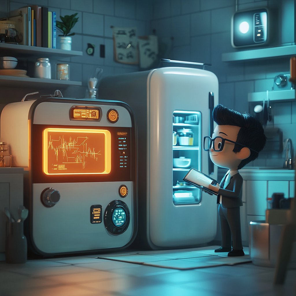 dexgo_official's tweet image. In the future, your toaster will be your financial advisor and your fridge will negotiate crypto deals. Ready for this tech-age comedy? #TechPredictions #BlockchainHumor