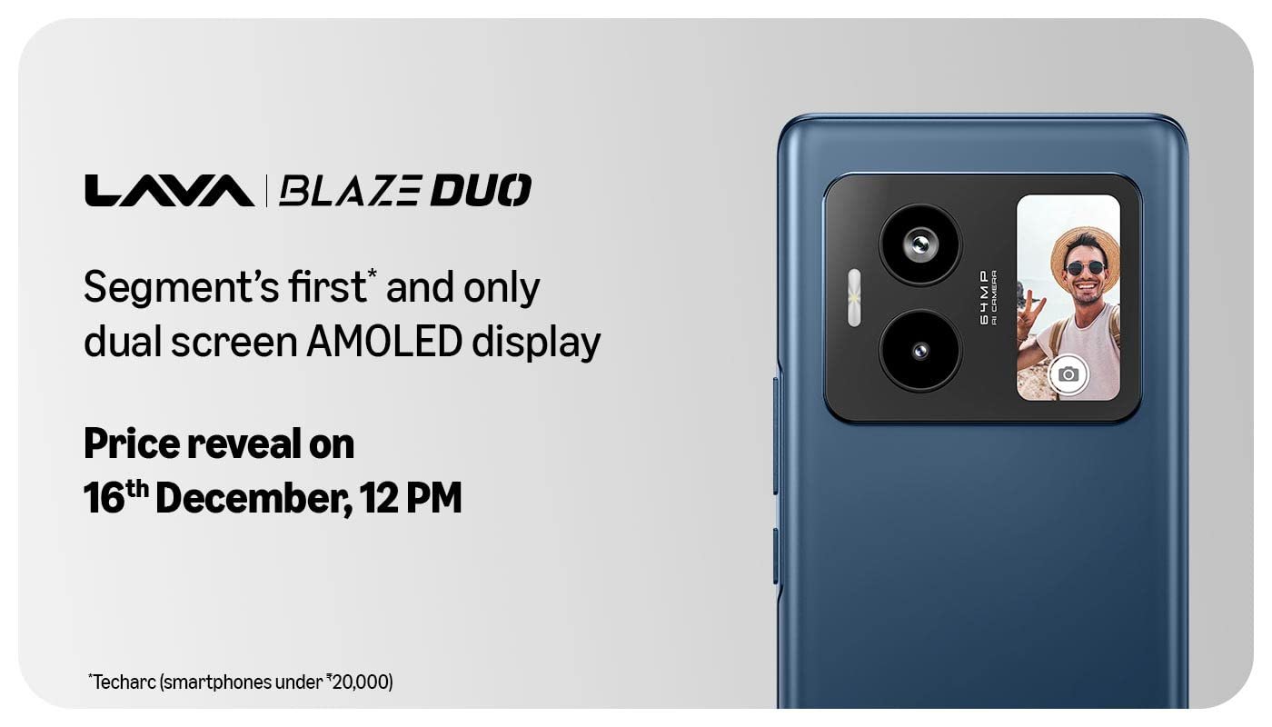 Upcoming Lava Blaze Duo in India