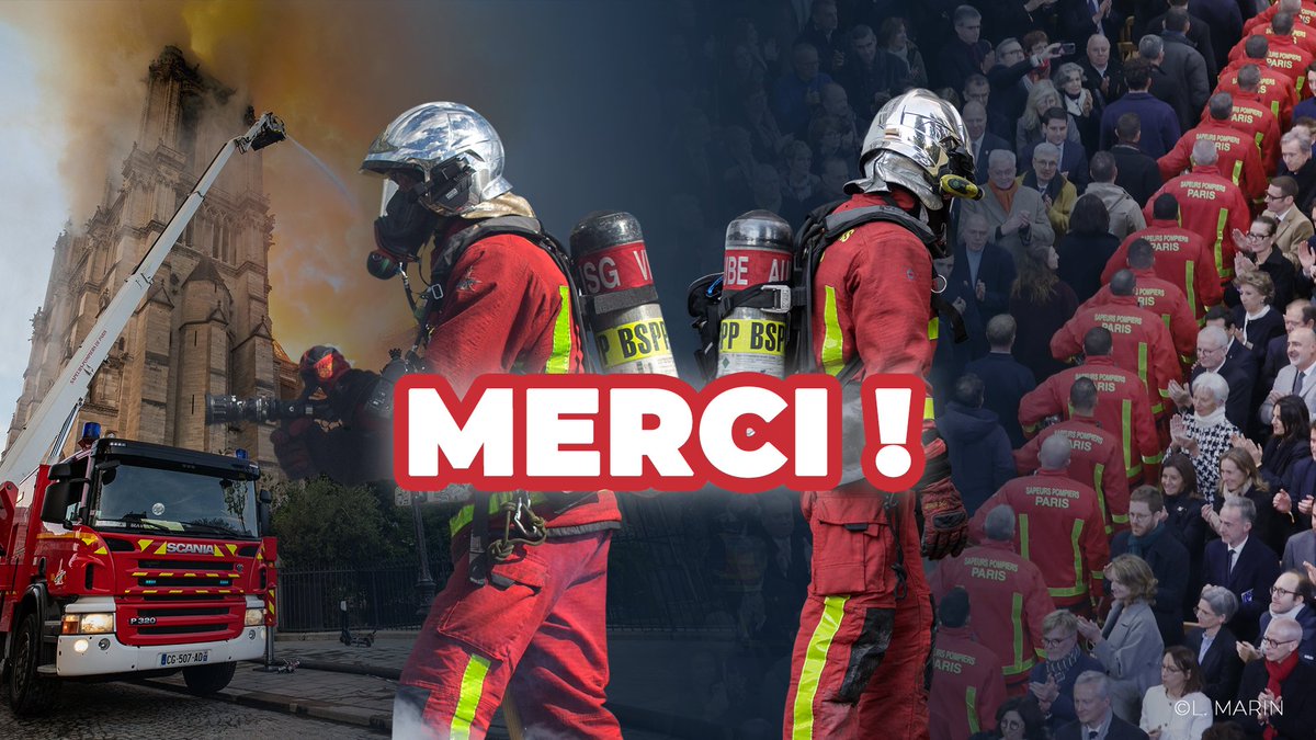 Merci à tous pour vos messages, vos photos, vos vidéos et votre soutien incroyable ce week-end pour la réouverture de Notre-Dame.

Chaque mot, chaque pensée nous pousse à donner le meilleur de nous-mêmes.

Merci pour votre confiance et votre bienveillance.