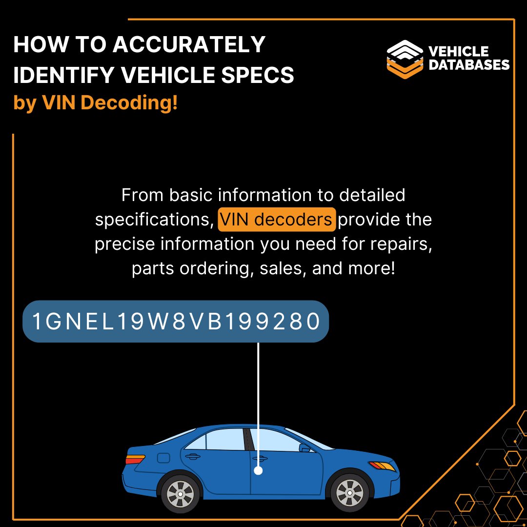 VDatabases's tweet image. 🔍 VIN Decoding: The Secret Weapon Every Automotive Pro Needs! 🚗💡

#VINDecode #VehicleHistory #CarOwnership #CarfaxAlternative #VehicleAPI #Carfax #VINCheck #VIN #Car #Auto #Automotive #AutoTrends #AutomoticeIndustry #Carlover #Carenthusiast