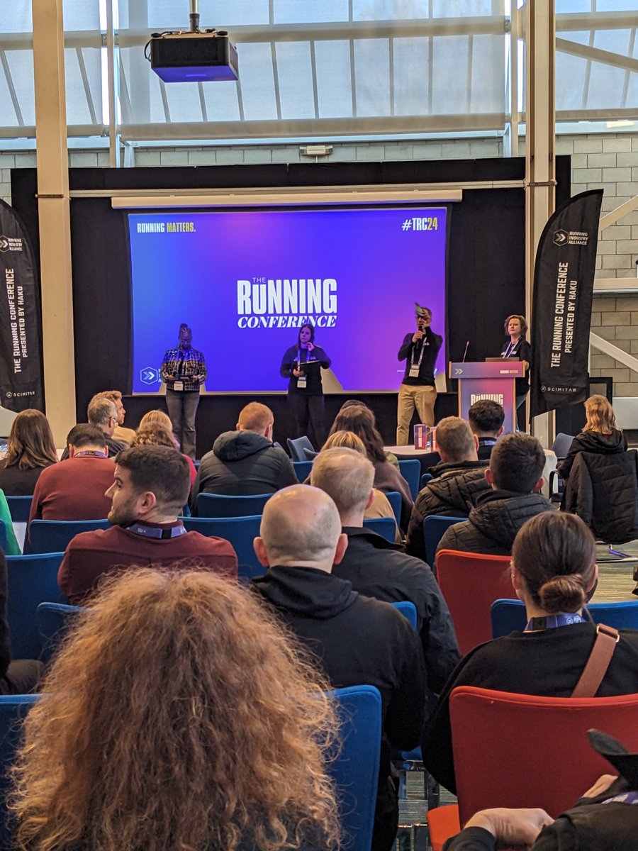 runningindustry's tweet image. #TRC24 presented by @hakuapp is opened by CEO Becs Richardson. It's going to be an exciting two days featuring the Triathlon Industry Association conference and the Retailer Running Day powered by @zenrunningclub_, as well as a host of discussions and presentations. Welcome!