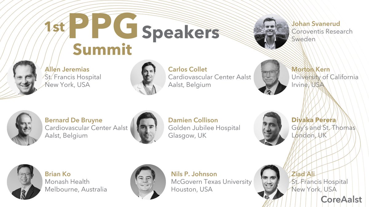 CoreAalst (@coreaalst) on Twitter photo ๐จ Just 3 days to go until the 1st PPG Summit! ๐
The countdown is on, and free remote registration is still open: registration.coreaalstplatform.com/coreaalst/regiโฆ
Donโt miss this opportunity to join top experts in coronary physiology and learn the latest insights on PPG! ๐
๐Thursday 12th December ๐จ Just 3 days to go until the 1st PPG Summit! ๐
The countdown is on, and free remote registration is still open: registration.coreaalstplatform.com/coreaalst/regiโฆ
Donโt miss this opportunity to join top experts in coronary physiology and learn the latest insights on PPG! ๐
๐Thursday 12th December
