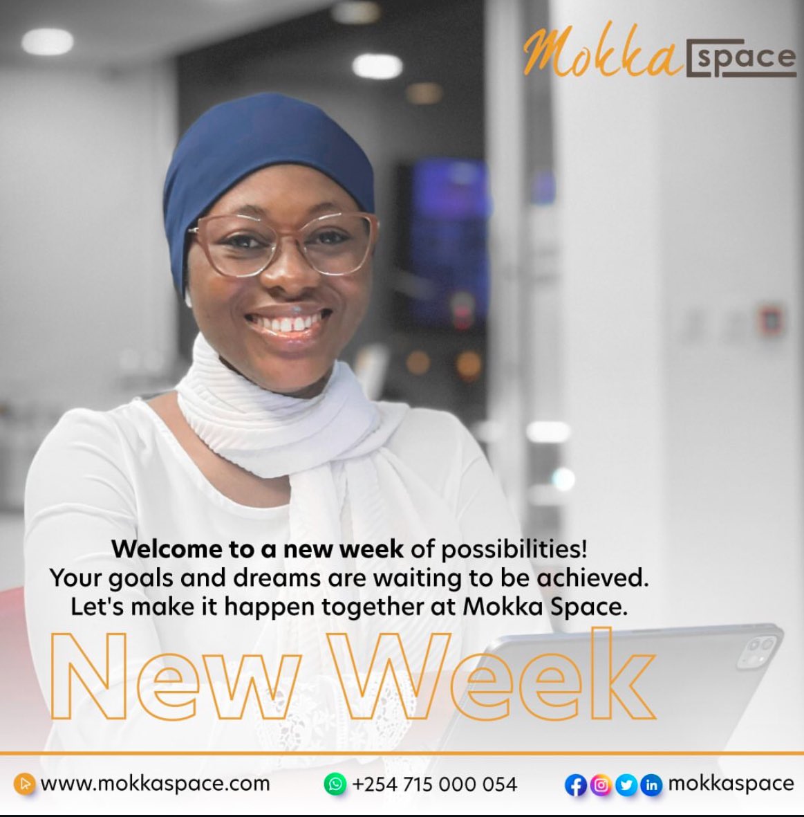 Mokka_Space's tweet image. Begin the week with purpose and productivity in an environment designed for success. Mokkaspace offers the perfect setting to focus, collaborate, and achieve your goals. Let’s make this week impactful.

#newweek #professionalspace #mokkaspace #coworkingnairobi