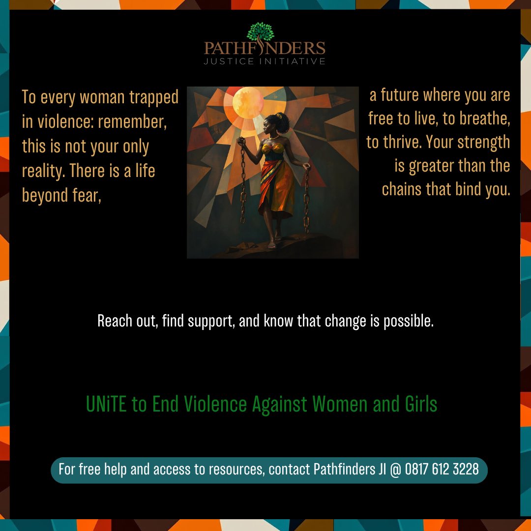You are not defined by the fear that surrounds you. There is a life beyond this moment—one where you are free to live, to breathe, to thrive. 💫
 You deserve love, safety, and peace. 🌸
#16DaysofActivism