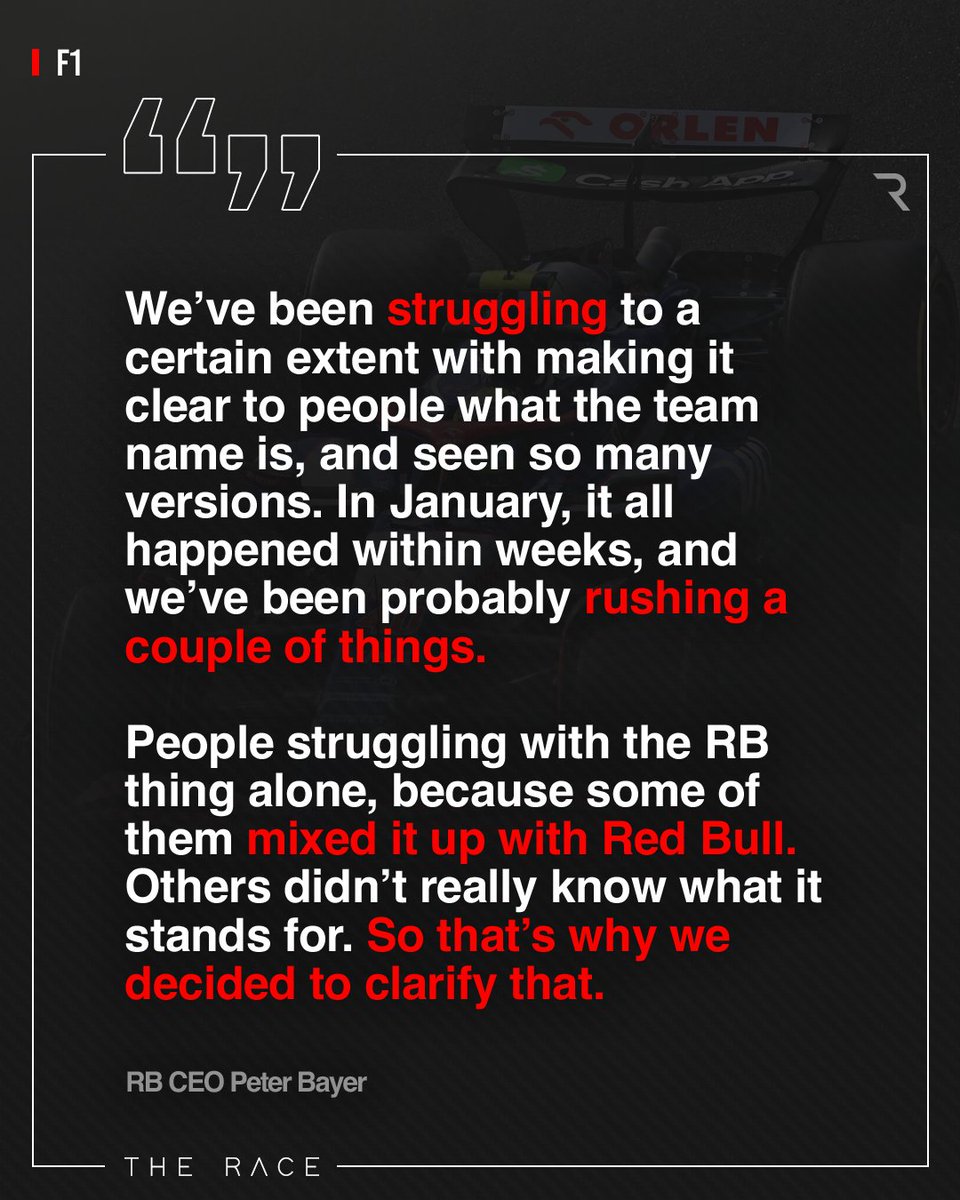 The Race tweet media