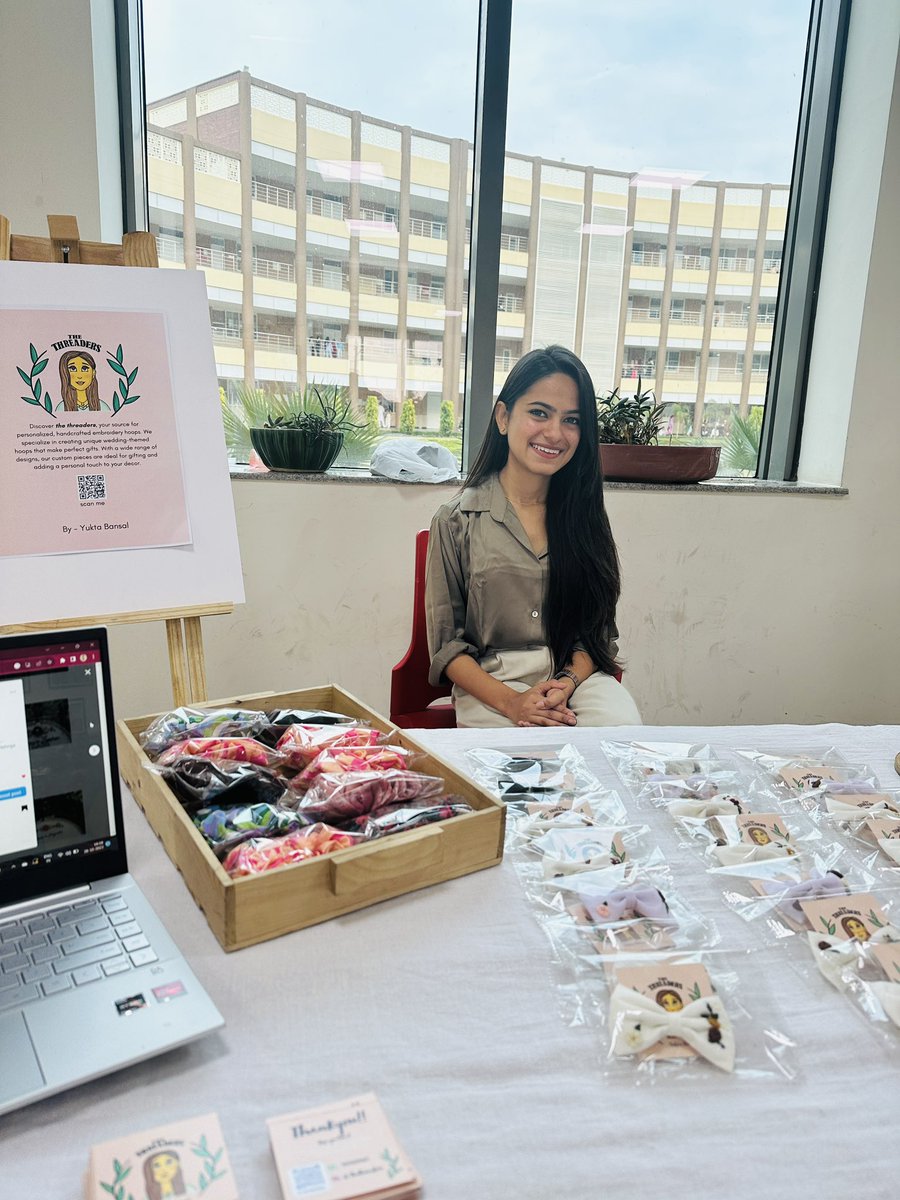 mfmnift_pkl's tweet photo. A festive day of innovation and inspiration at NIFT Panchkula's Diwali Mela! Graced by Mrs. Rachna Shah IAS, Shri Rohit Kansal IAS, and Prof. Dr. Sudha Dhingra, our MFM students showcased their entrepreneurial talents with brilliance🪔🌟#NIFTPanchkula #DiwaliCelebration #college https://t.co/E27R0OaTTs
