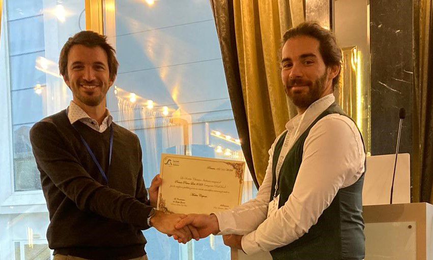 SciGiovani's tweet photo. 🥇Ecco i vincitori #PremioLevi2023 🏅: PhD Arianna Actis @unito e PostDoc @chemistonboard @univaq, congrats! 🎉 Menzioni d'onore: Pierfrancesco Maltoni @UU_University (PhD), Michele Formica @UniofOxford (PostDoc) e @Daniele_DelG @uniRoma1 come Most popular video! 🎉 https://t.co/WtihyXPUFj