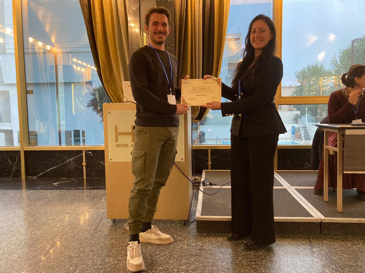 SciGiovani's tweet photo. 🥇Ecco i vincitori #PremioLevi2023 🏅: PhD Arianna Actis @unito e PostDoc @chemistonboard @univaq, congrats! 🎉 Menzioni d'onore: Pierfrancesco Maltoni @UU_University (PhD), Michele Formica @UniofOxford (PostDoc) e @Daniele_DelG @uniRoma1 come Most popular video! 🎉 https://t.co/WtihyXPUFj