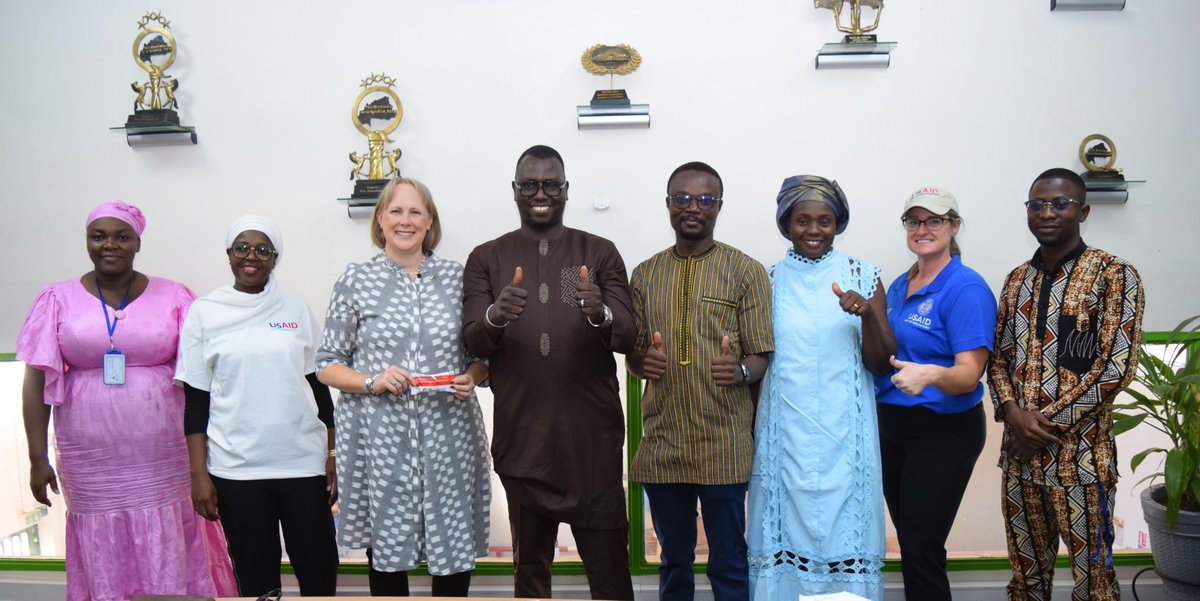 Visite officielle de l’ambassadrice des Etats Unis d'Amérique SE Madame Lockard,chez InnoFaso  accompagnée de Sarah Marshall, USAID Acting Country Representative et Aisseta Boundaogo, USAID/BHA Program Management Specialist.
<a href="/Usembassyouaga/">USEmbassyOuaga</a> 
<a href="/USAID/">USAID</a>