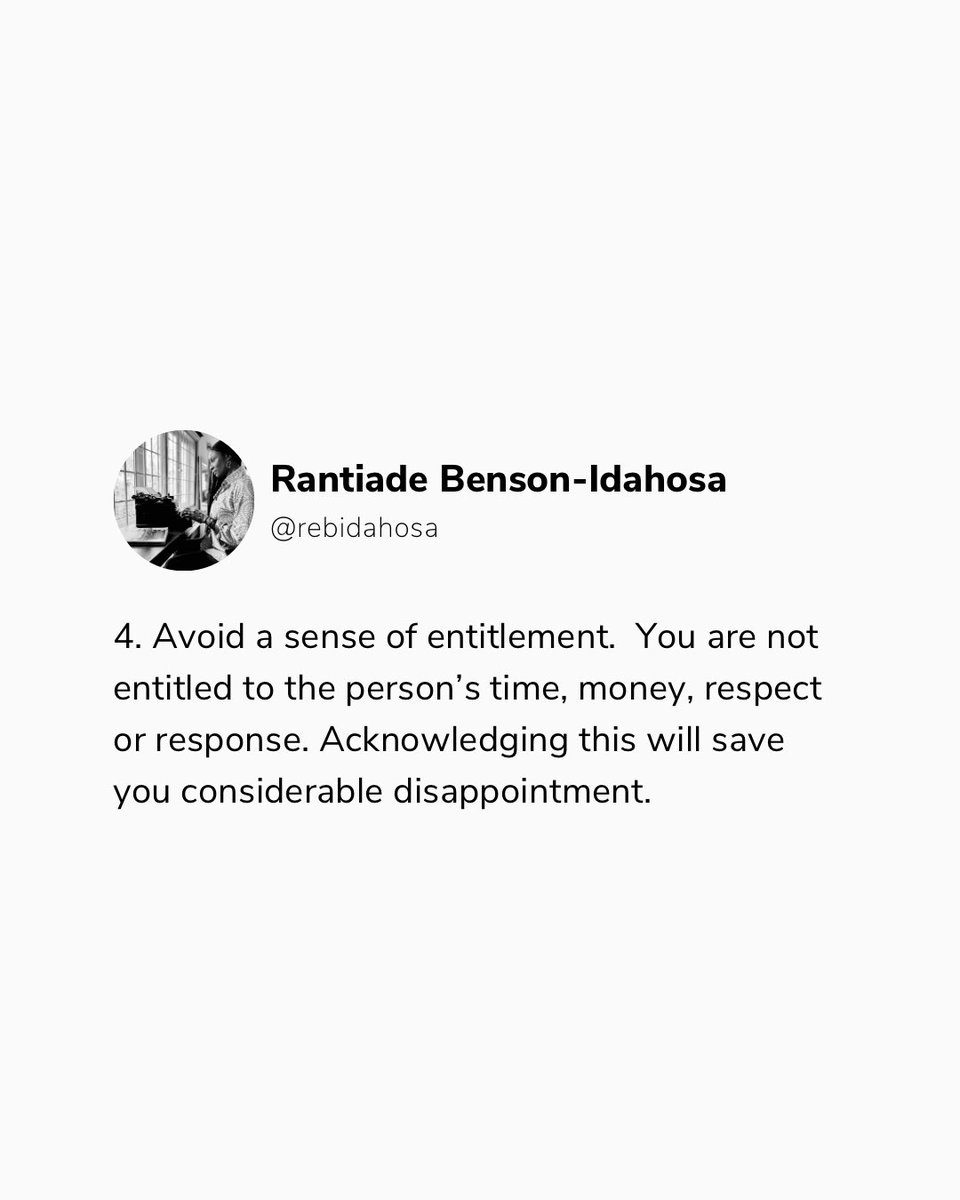 findyrPath's tweet photo. How to successfully access busy people. 2/3 #professionaldevelopment #PersonalDevelopment #selfimprovement #changenigeria #tipsoftheday https://t.co/MAk7IvUUrz