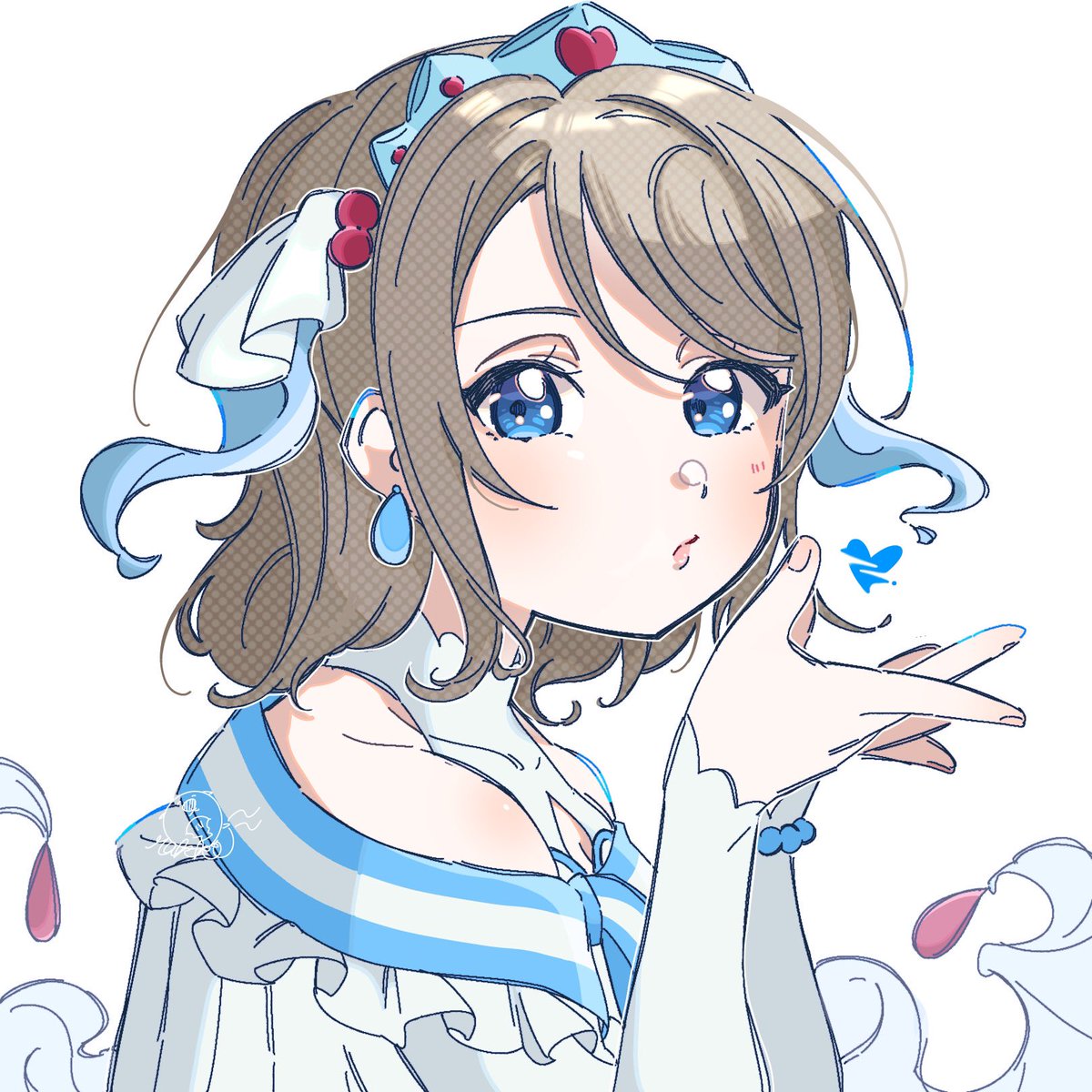 rakko_no_yu_uyu's tweet photo. 恋アク曜ちゃん
#lovelive #Aqours #lovelivesunshine https://t.co/C4FqHYEIcx