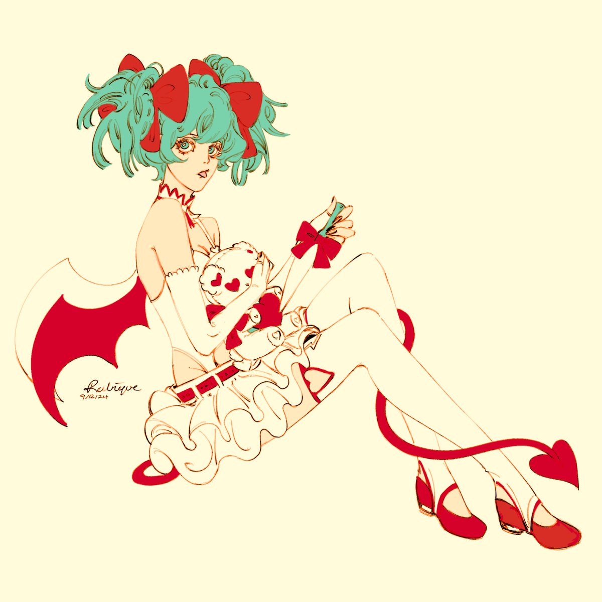 rabi_que's tweet photo. Do you love Sweet Devil? #初音ミク #Miku https://t.co/AILF3FX43E