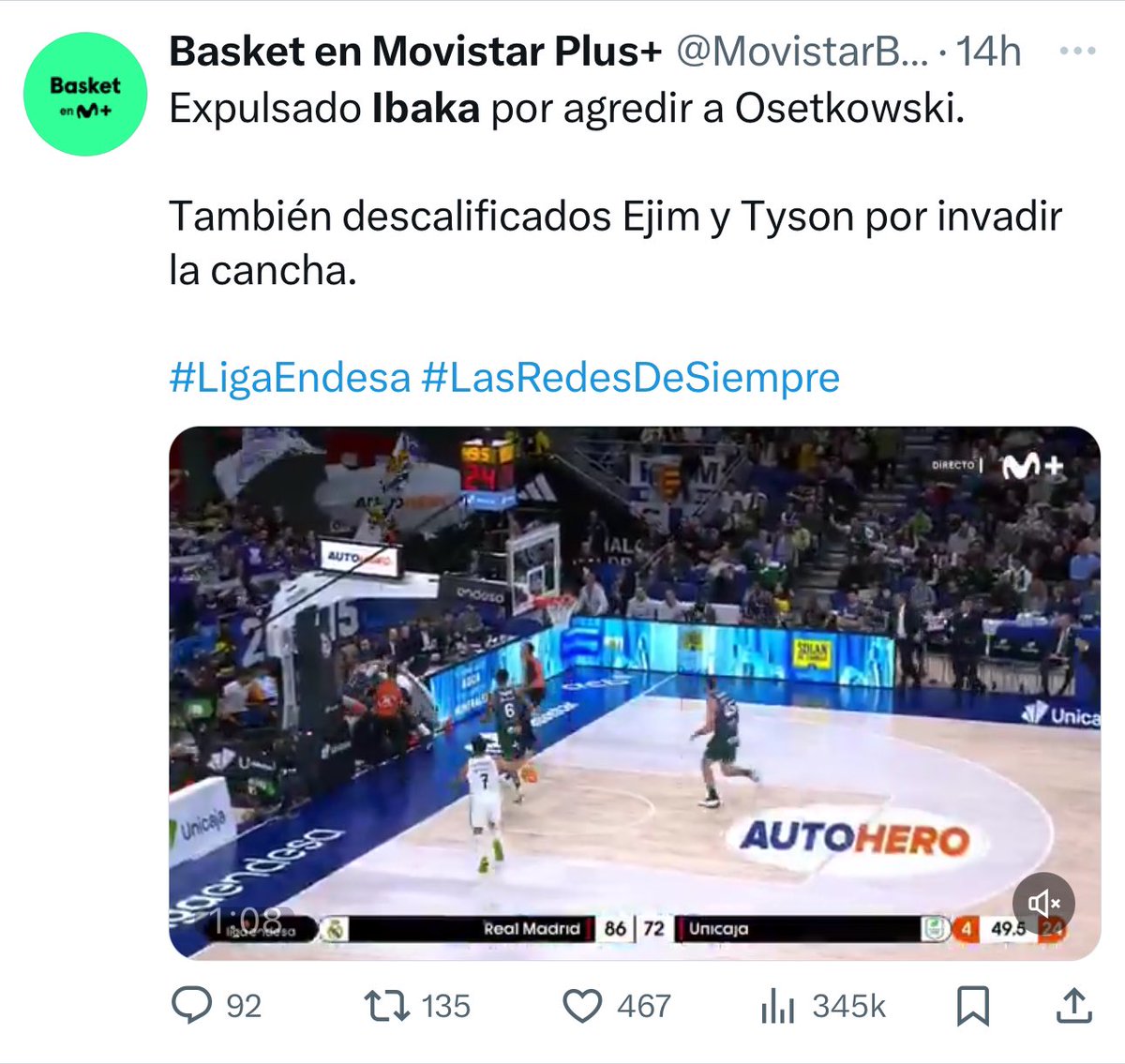 Alvaro_varito's tweet photo. “Por agredir”. “La expulsión”.

Podéis ver los vídeos, están ahí. https://t.co/EKASfT7EYz