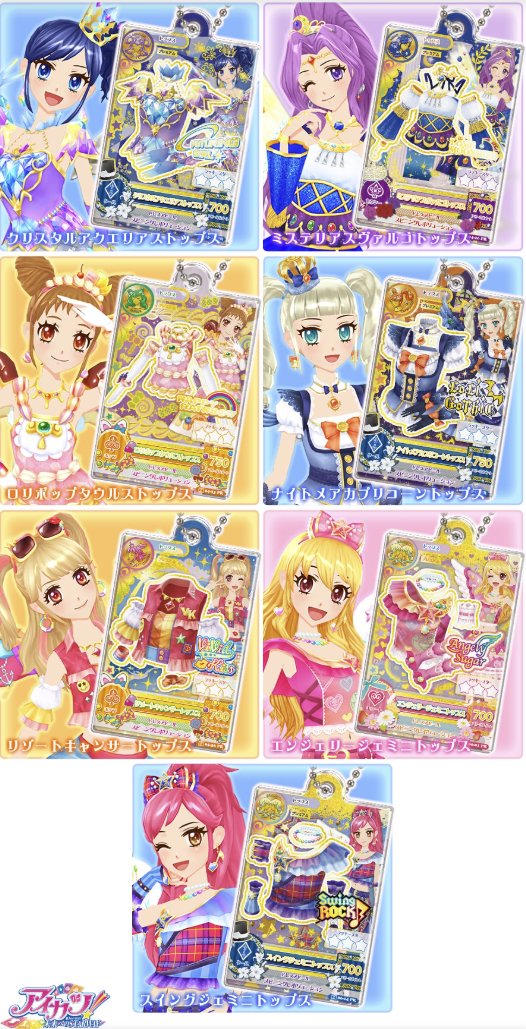 だれでもアイドル活動 アクリルチャーム アイカツ