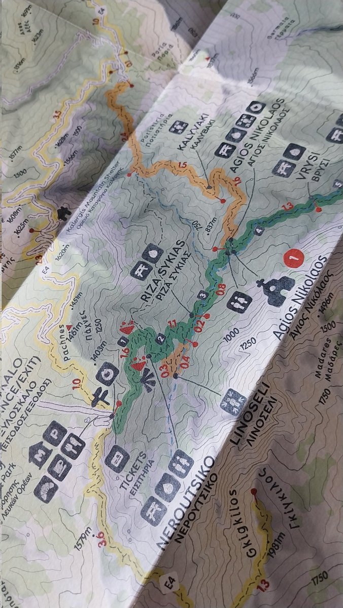 StaridasGeo's tweet photo. A few pictures of the newly arrived printed version of my #SamariaGorge #Map captured with my phone this morning.
#cARTography #MakingMapsPretty #PaperMap #Samaria #Chania #Crete #Greece https://t.co/mhQQyQKROH