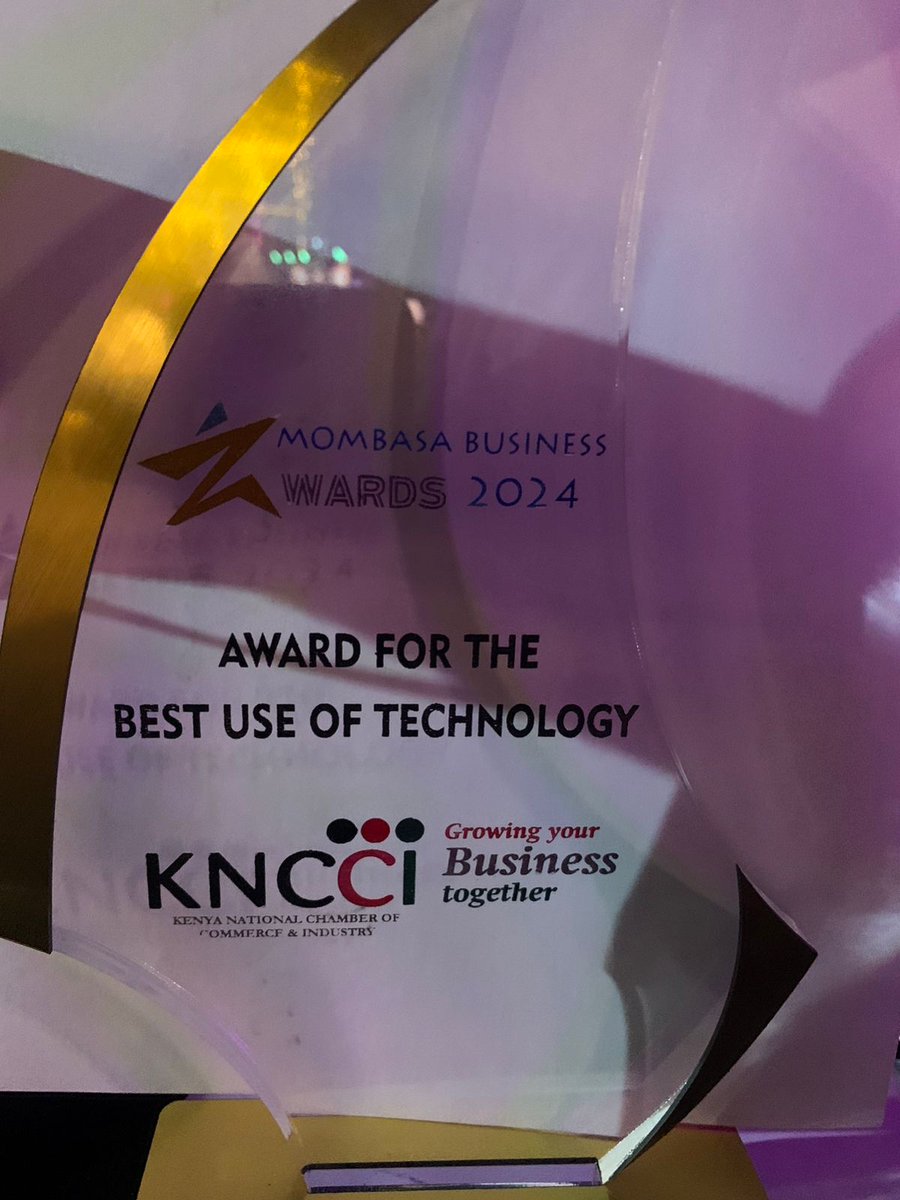 InfoEatta's tweet photo. Exciting news! EATTA has won Best Use of Technology at the @KncciMombasa Mombasa Business Awards 2024!
A huge thank you to our team & partners for driving innovation in the tea trade industry. Here's to more milestones ahead!
#EATTA #Innovation #TeaTrade #MombasaBusinessAwards24 https://t.co/Bxs8Gnski2