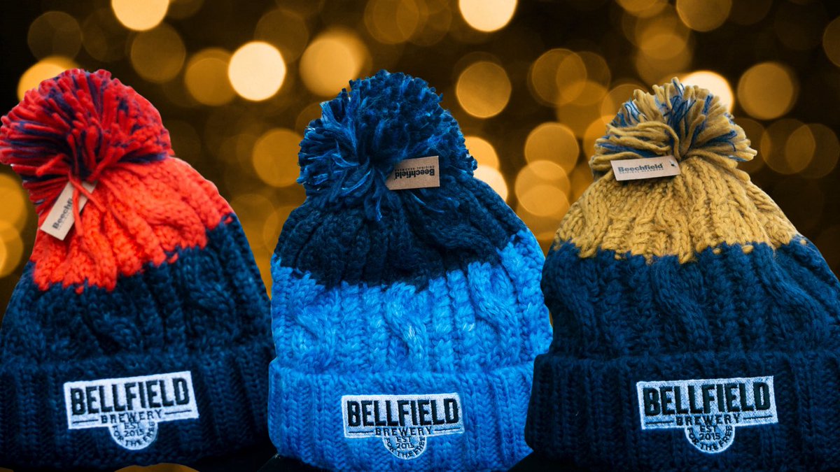 We’ve just launched some lovely cosy embroidered Bellfield branded winter hats!  Our chunky knit bobble hats come in a variety of colours and cost £20 whilst the our beanie hats are only £15. 🍻

👉 bit.ly/BellfieldBobbl… 🥰
