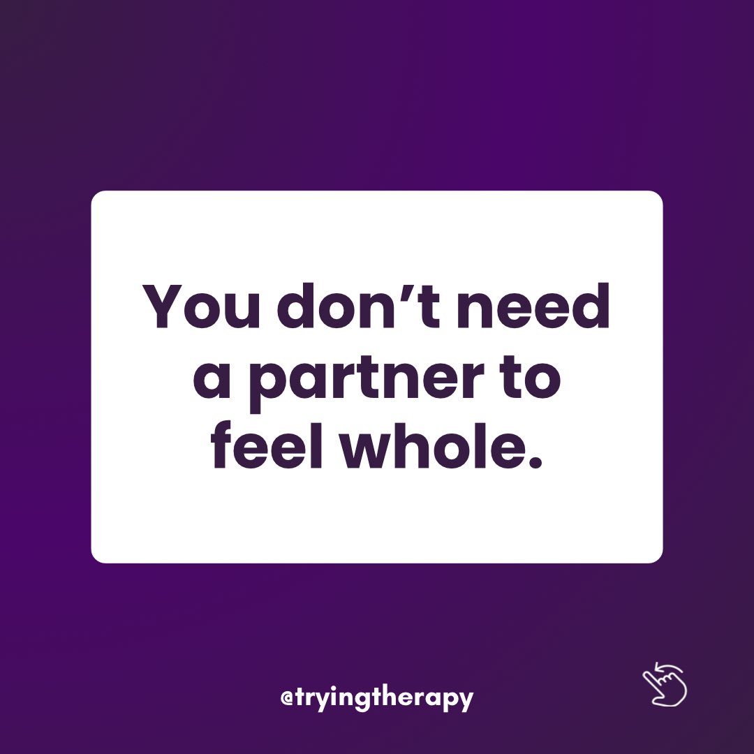 Tryingtherapy's tweet photo. The holidays aren’t easy for everyone, and that’s okay. Whether you’re feeling overwhelmed, lonely, or just “off,” you’re not alone💜. https://t.co/ln7272lDl3