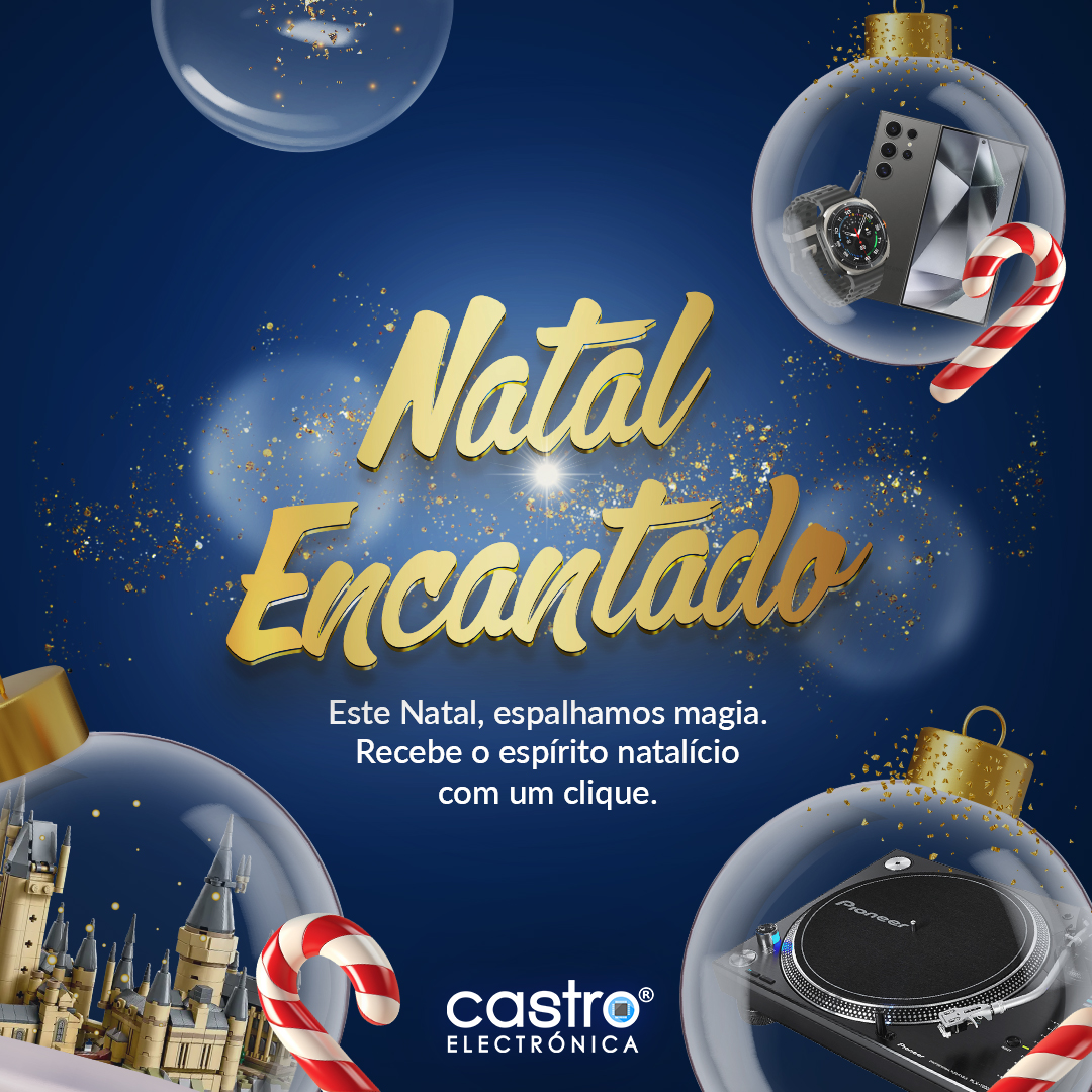 castroelectr's tweet photo. O Natal está quase aí e o encanto desta noite mágica é sem dúvida dos mais esperados do ano! ✨
Na Castro Electrónica encontras tudo o que precisas para mimar aqueles que te são mais queridos! 🎁 

Ver Campanha: https://t.co/k8lWaAU7kB https://t.co/7bpXmT8jo9