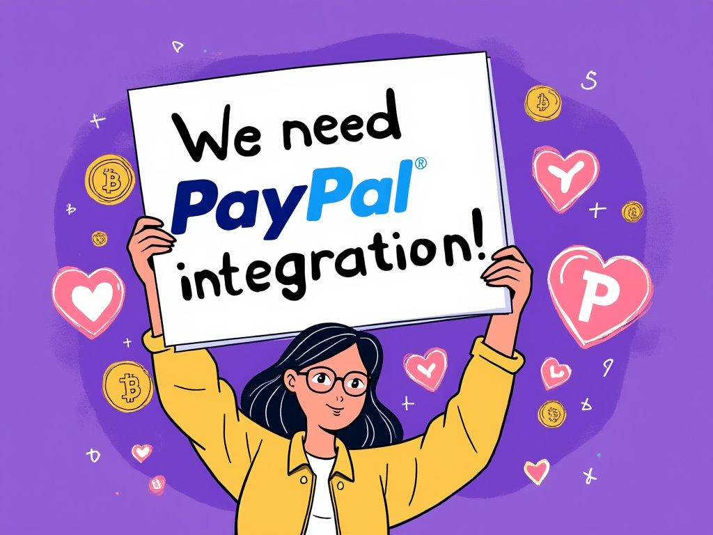 Paikoun_'s tweet photo. 🚨 We need PayPal integration! 🚨

@pichainmall  @PiBridgeOrg To make $Pi transactions smoother, enabling PayPal payments would help us convert Pi to fiat seamlessly. 💳

Pioneers, RT if you agree! ✊

#PiNetwork #PCMGlobal #PiBridge #CryptoPayments #PayPal #PiToFiat #PiCrypto
#Mainnet  #CryptoPayments #BlockchainInnovation