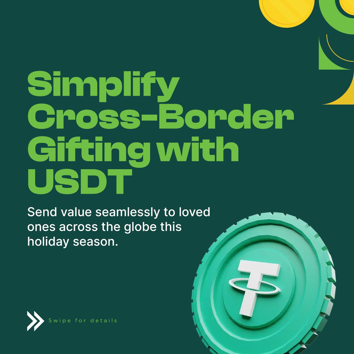 bitmamaexchange's tweet photo. Don’t let holiday stress get you down – embrace the convenience of USDT with Bitmama and focus on what truly matters: joy, love, and celebration! 🎉❤️

https://t.co/r2hbEW5Plg https://t.co/hhz0qte3bx