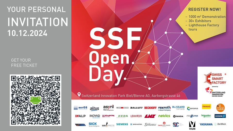 aerOS project (@aerosproject) on Twitter photo #LearnaboutaerOS: 📢Last Call!
Join us at the 1st Swiss Smart Factory Open Day to explore cutting-edge Industry 4 technologies.
📅 10.12.2024
📍 Switzerland Innovation Park Biel/Bienne
Don’t miss your chance to experience the future of manufacturing firsthand!
<a href="/EU_CloudEdgeIoT/">EUCloudEdgeIoT</a> #LearnaboutaerOS: 📢Last Call!
Join us at the 1st Swiss Smart Factory Open Day to explore cutting-edge Industry 4 technologies.
📅 10.12.2024
📍 Switzerland Innovation Park Biel/Bienne
Don’t miss your chance to experience the future of manufacturing firsthand!
<a href="/EU_CloudEdgeIoT/">EUCloudEdgeIoT</a>