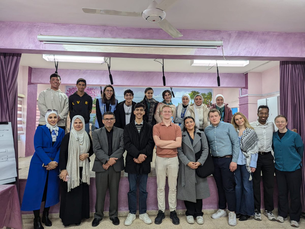 UNRWAJFO's tweet image. Thank you @aufnorge, for visiting our @UNRWA Nuzha School &amp;amp; Health Centre! 

Your firsthand experience highlights how #UNRWAworks tirelessly to support #PalestineRefugee in #Jordan

Inspiring dialogue with our talented @UNRWA Student Parliamentarians—leaders of tomorrow! 🌟