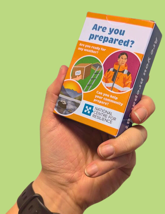 We are proud to launch our new card game for children 'Are you prepared?'— a new tool to spark conversations around preparedness and resilience to natural hazards. A game pack will be distributed to every state primary school in Scotland this winter: bit.ly/3ZL7UCQ