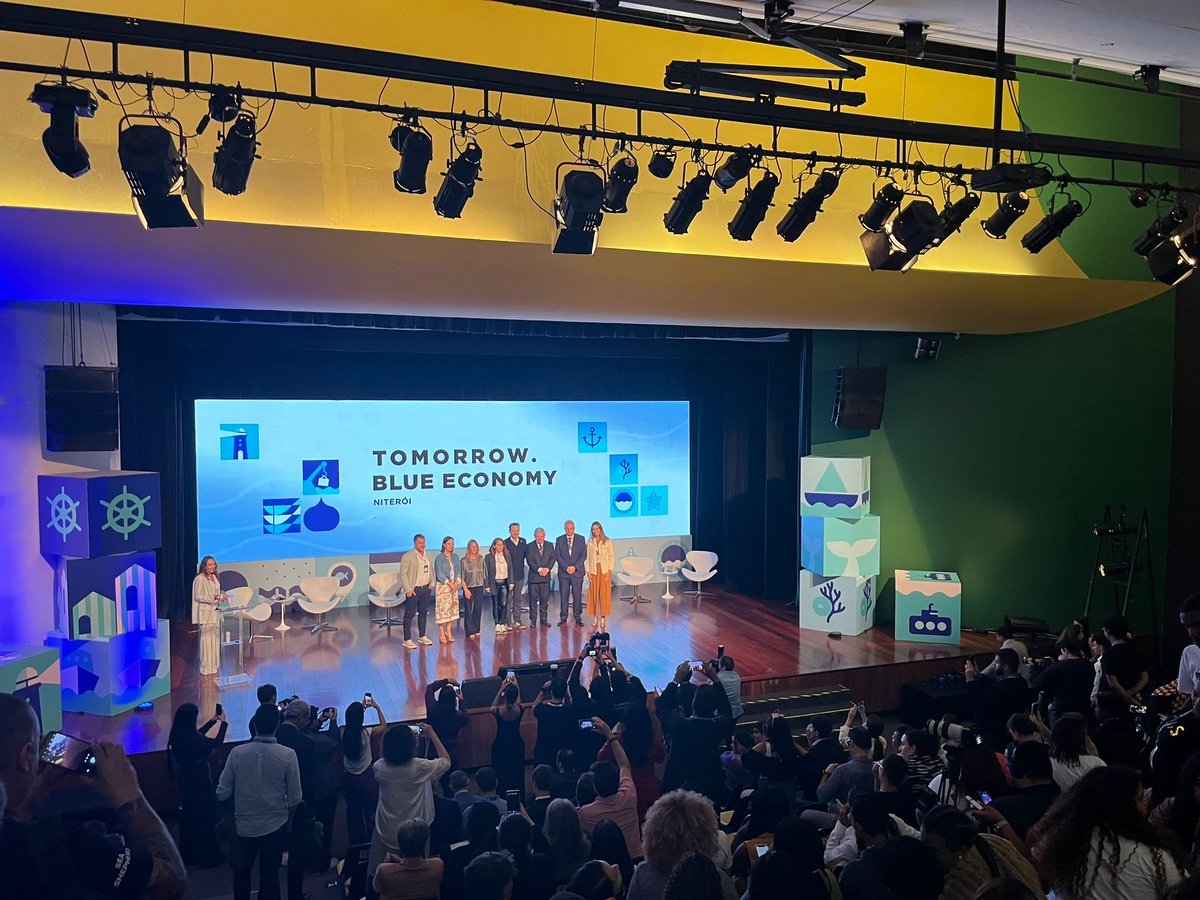 El pasado 5 de diciembre cerramos Tomorrow.blue Economy en #Niterói con 50 #speakers, 16 sesiones y 4 keynotes inolvidables en el icónico Teatro Popular.
 ¡Gracias a todos los que lo hicieron posible!
<a href="/Fira_Barcelona/">Fira Barcelona</a> 

#EvensThatPowerYourBusiness
