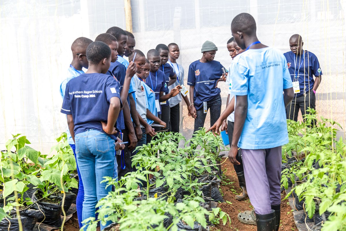 AVSIUganda's tweet photo. @thesayproject hosts 300+ students from 5 schools, @GuluHigh at the Northern 🇺🇬 Schools Farm Camp. Students will learn ways to prosper thru #agribusiness. The inspirational theme is: "Nurturing the Young Generation in Agribiz thru Climate-Smart Agric" @NLinUganda @FondazioneAVSI https://t.co/XMS59AD7Mu