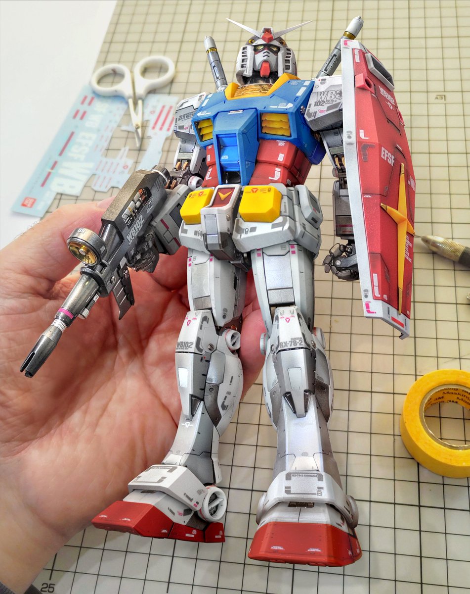 conan_dai_suki's tweet photo. 考え方は
わかりもしますが…

設定画ガンプラ https://t.co/r1XYZtrtFo