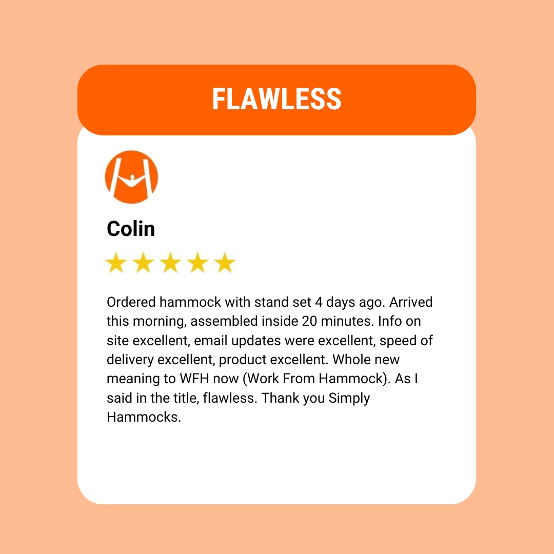 SimplyHammocks's tweet photo. We hear you and we’re grateful! Every piece of feedback helps us make positive changes 😊✨ https://t.co/IcQ1cWSnoP