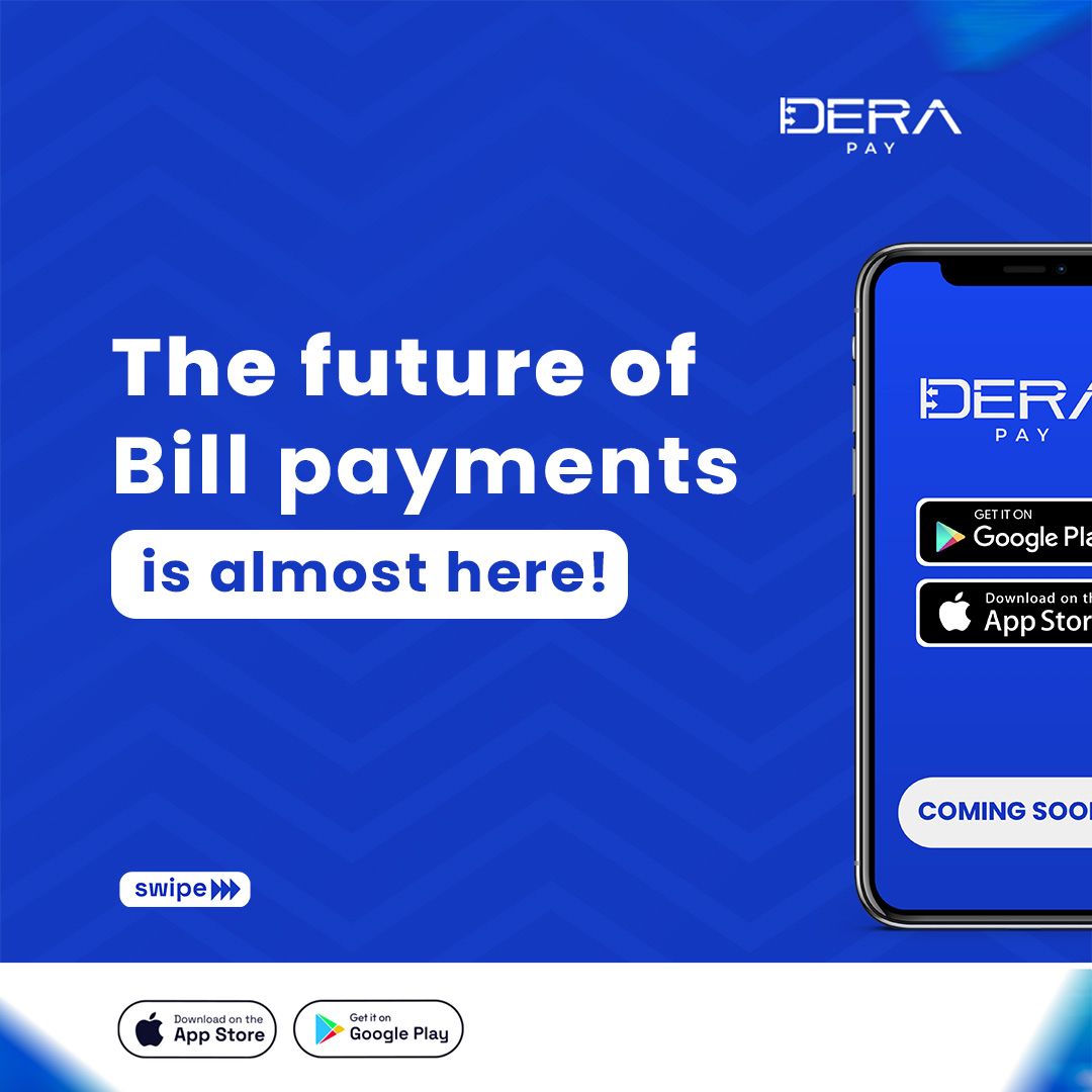 DeraPay's tweet photo. Say goodbye to bill payment headaches! Dera Pay is coming soon to revolutionize how you manage your bills. Get ready for a smarter way to take care of your payments all in one place๐
#derapay #bilpayment #cryptoexcgange #simplerpayments #fintech https://t.co/s3amri3xrR