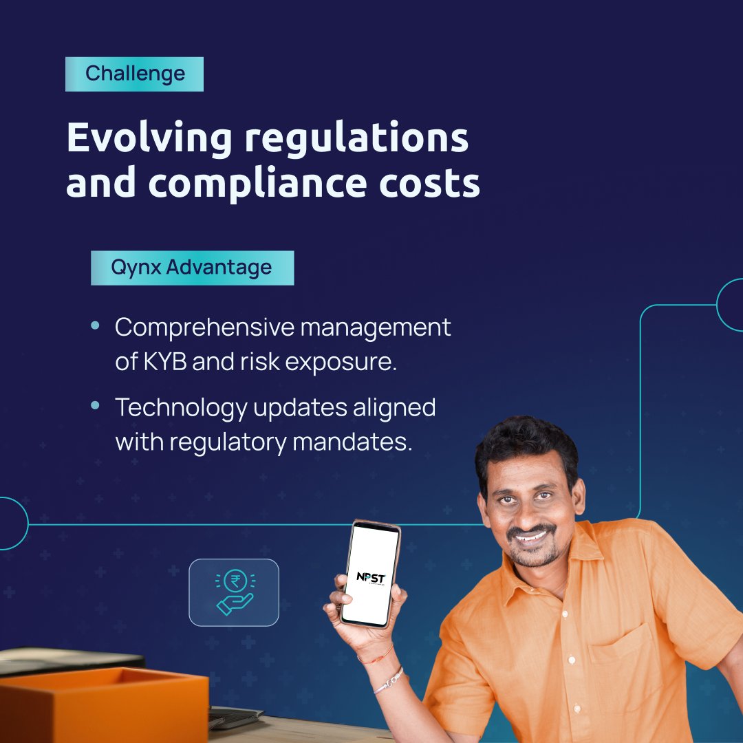 NpstLtd's tweet photo. Today banks face numerous challenges in expanding their offline payment offerings from intense market competition & stringent regulatory compliance to rising operational costs & evolving merchant expectations.
#ppaas #managedmerchantservices #digitalpayments #bankinginnovation https://t.co/DZE3sxdEmU