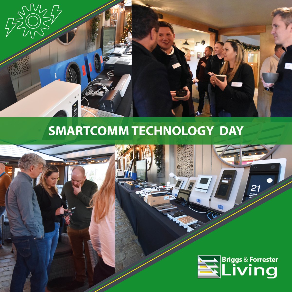 BriggsForrester's tweet image. 🌐 TECHNOLOGY  INNOVATION 🌐

Kae Savage and Peter James from Briggs &amp;amp; Forrester Living&apos;s Estimating Department and Mark Heaver,  Technical Manager, attended the Smartcomm Technology Day. 

#excellenceateverylevel