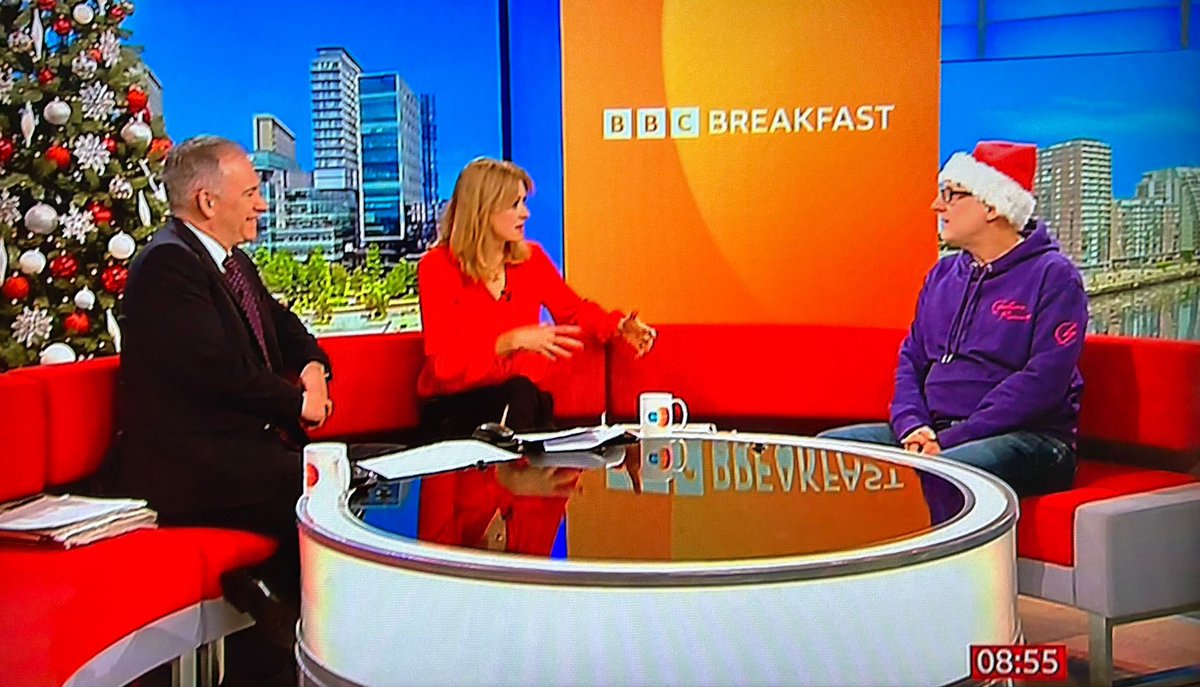 saturnrunning's tweet photo. We featured on @BBCBreakfast yesterday, with our founder George appearing LIVE in the studio on the BBC Breakfast sofa! 🙌🏻

We were highlighting the reasons why our #Christmas Day Cracker Run means so much to our runners. 🎅🏻🎄🎁

Watch the interview on BBC iPlayer! ▶️

#running https://t.co/Dd7qv9Fvy8