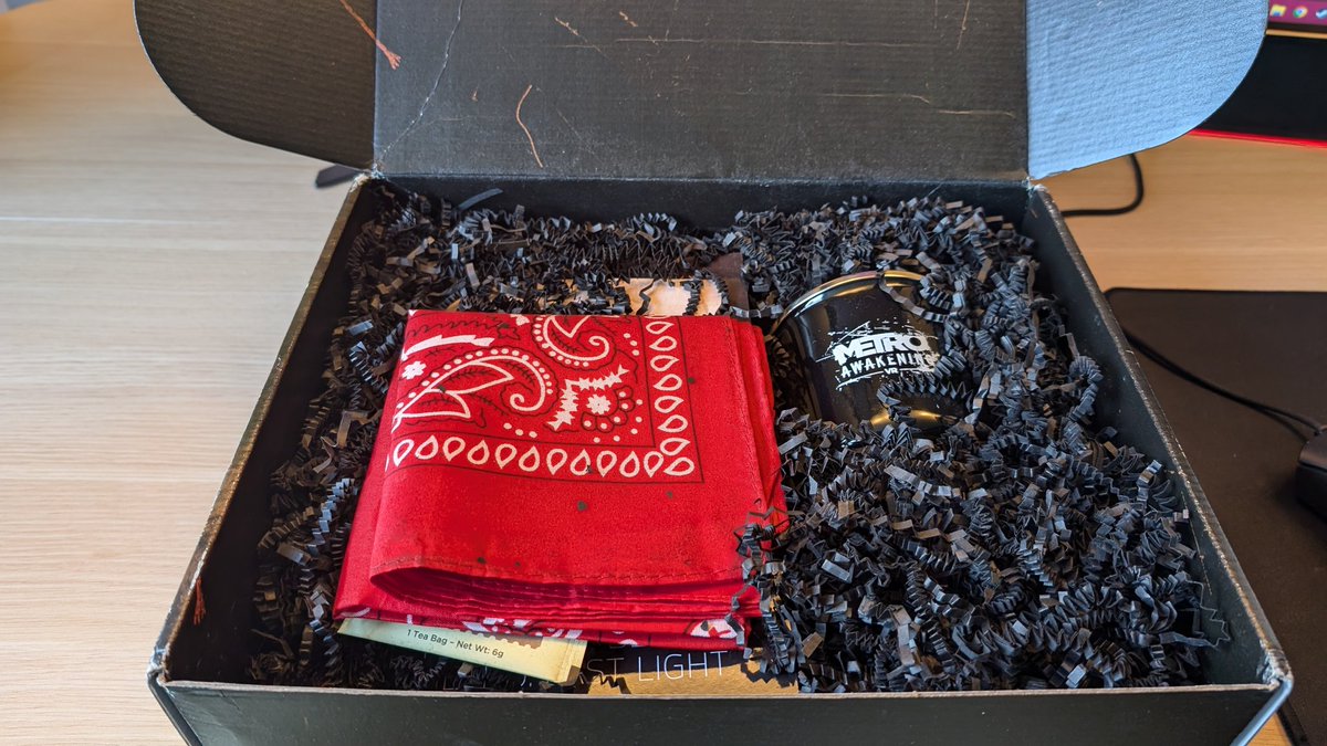 Thanks to <a href="/vertigogames/">Vertigo Games | #THIEFVR COMING IN 2025</a> for the Metro Awakening care package. This is awesome! One of the best game boxes I've been sent in my 5 years as a creator! #VR #VirtualReality #gaming #contentcreator