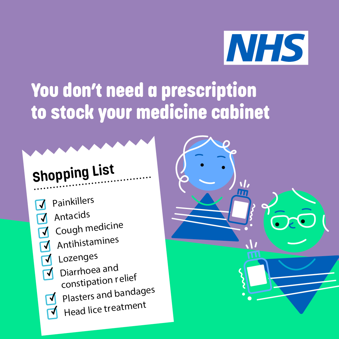 NHS North West (@nhsnw) on Twitter photo Feeling under the weather? 
Treat coughs, colds, flu and COVID-19 symptoms at home this winter with medicines from a pharmacy or supermarket. Feeling under the weather? 
Treat coughs, colds, flu and COVID-19 symptoms at home this winter with medicines from a pharmacy or supermarket.